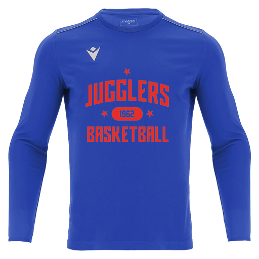 EBV The Jugglers Shootingshirt rood logo - heren kopen? - Klaver Sport