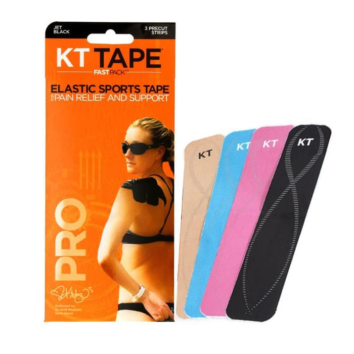 KT Tape Pro Fastpack Sporttape - Voorgesneden - 3 stuks kopen? - Klaver Sport