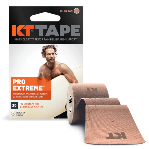 KT Tape Extreme Sporttape - Voorgesneden - 5 x 25 cm - 20 stuks kopen? - Klaver Sport