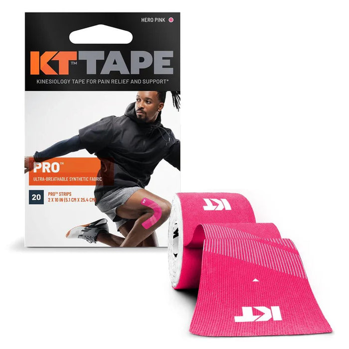 KT Tape Pro Sporttape - Voorgesneden - 5 x 25 cm - 20 stuks kopen? - Klaver Sport