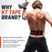 KT Tape Pro Wide Sporttape - Voorgesneden - 10 x 25 cm - 10 stuks kopen? - Klaver Sport